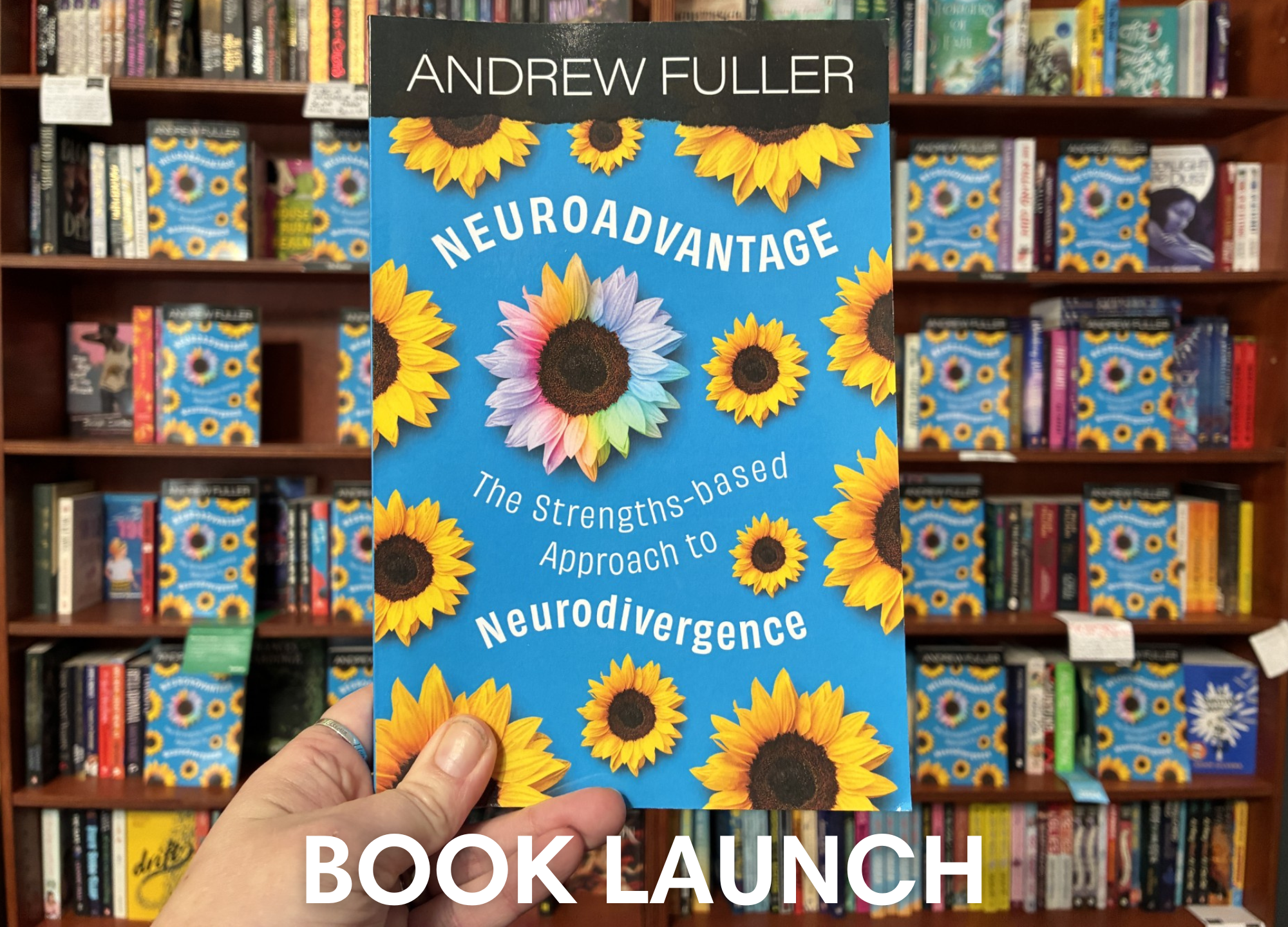 Andrew Fuller's Neuroadvantage launches at Readings Bookstore St Kilda