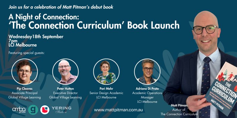 'The Connection Curriculum' Book Launch