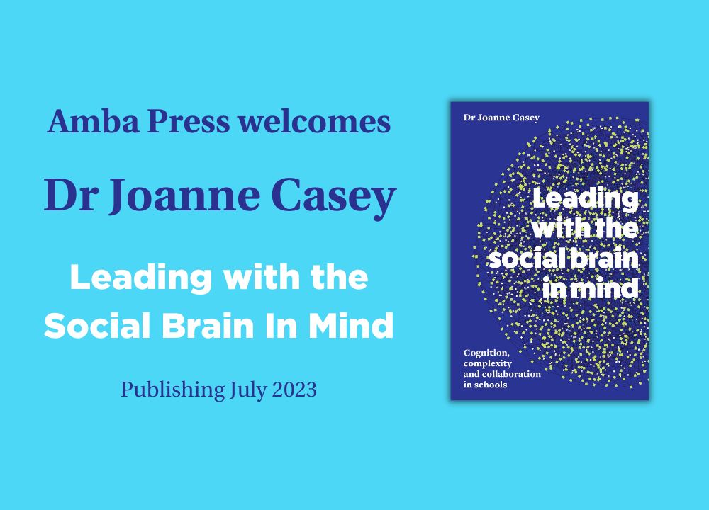 Amba Press welcomes Dr Joanne Casey