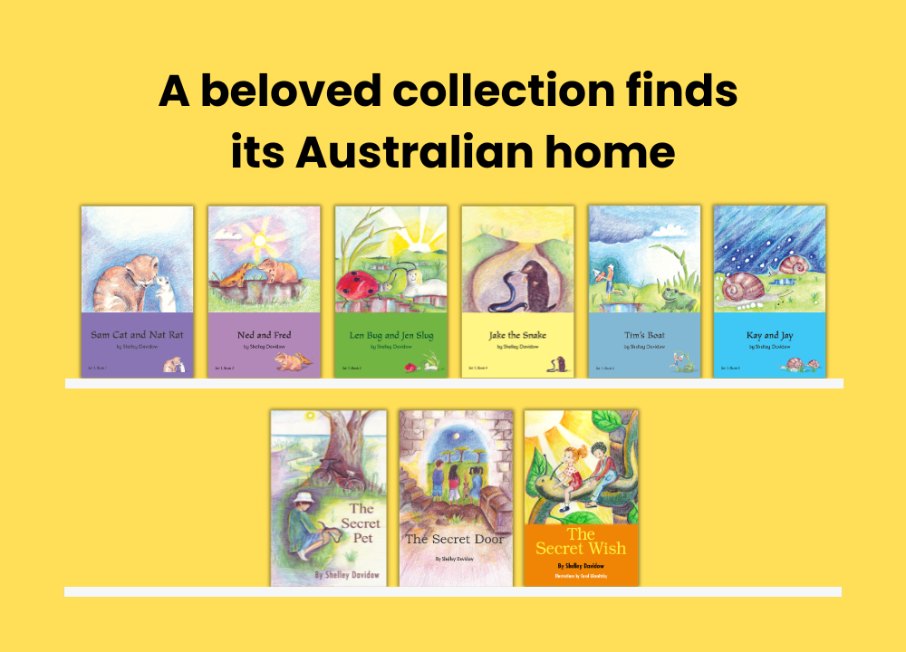 Nine More Titles from Shelley Davidow: A beloved collection finds its Australian home