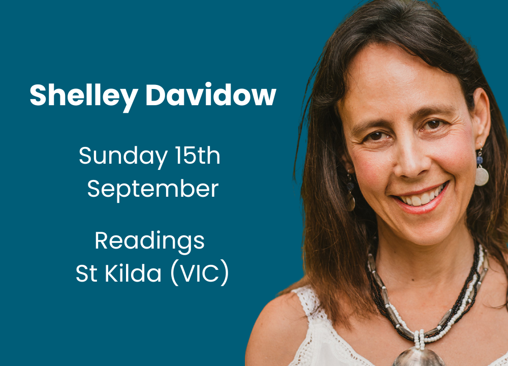 Shelley Davidow at Readings St Kilda (VIC) - Sunday 15th September 2024