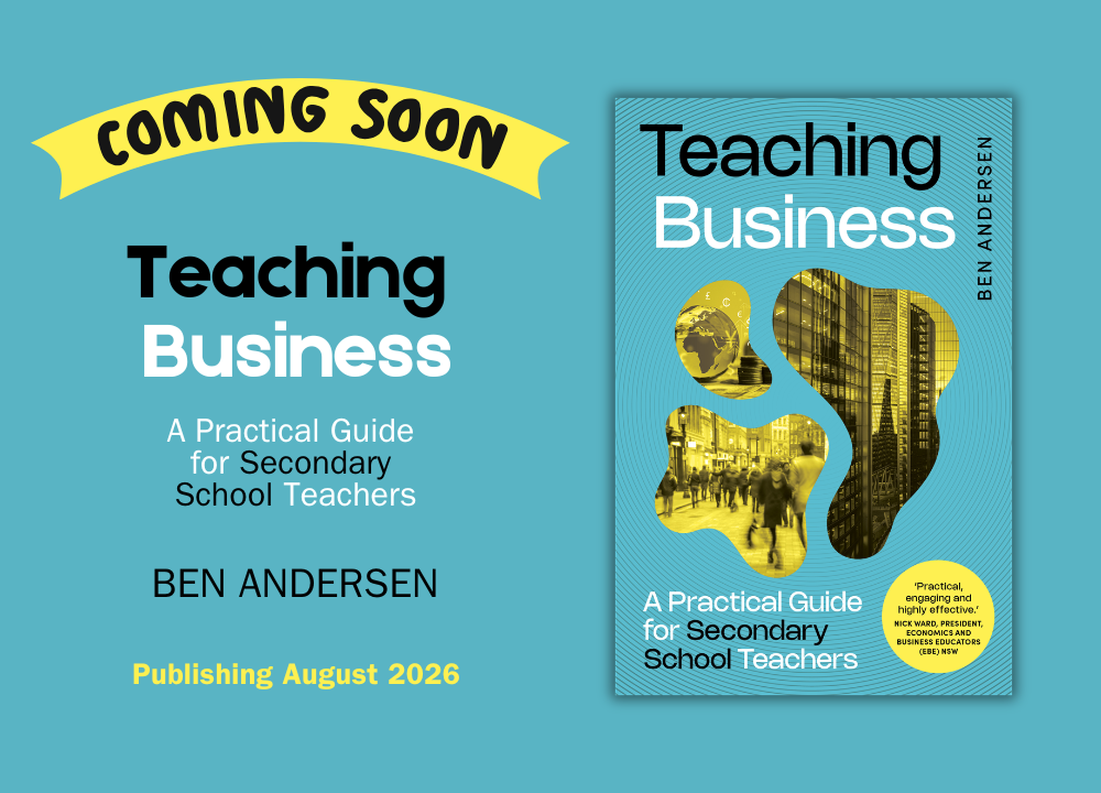 Introducing Teaching Business: The Next Title in Our Growing Teaching Series