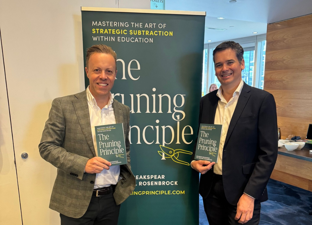 Michael Rosenbrock Celebrating ‘The Pruning Principle’ by Dr Simon Breakspear and Michael ...