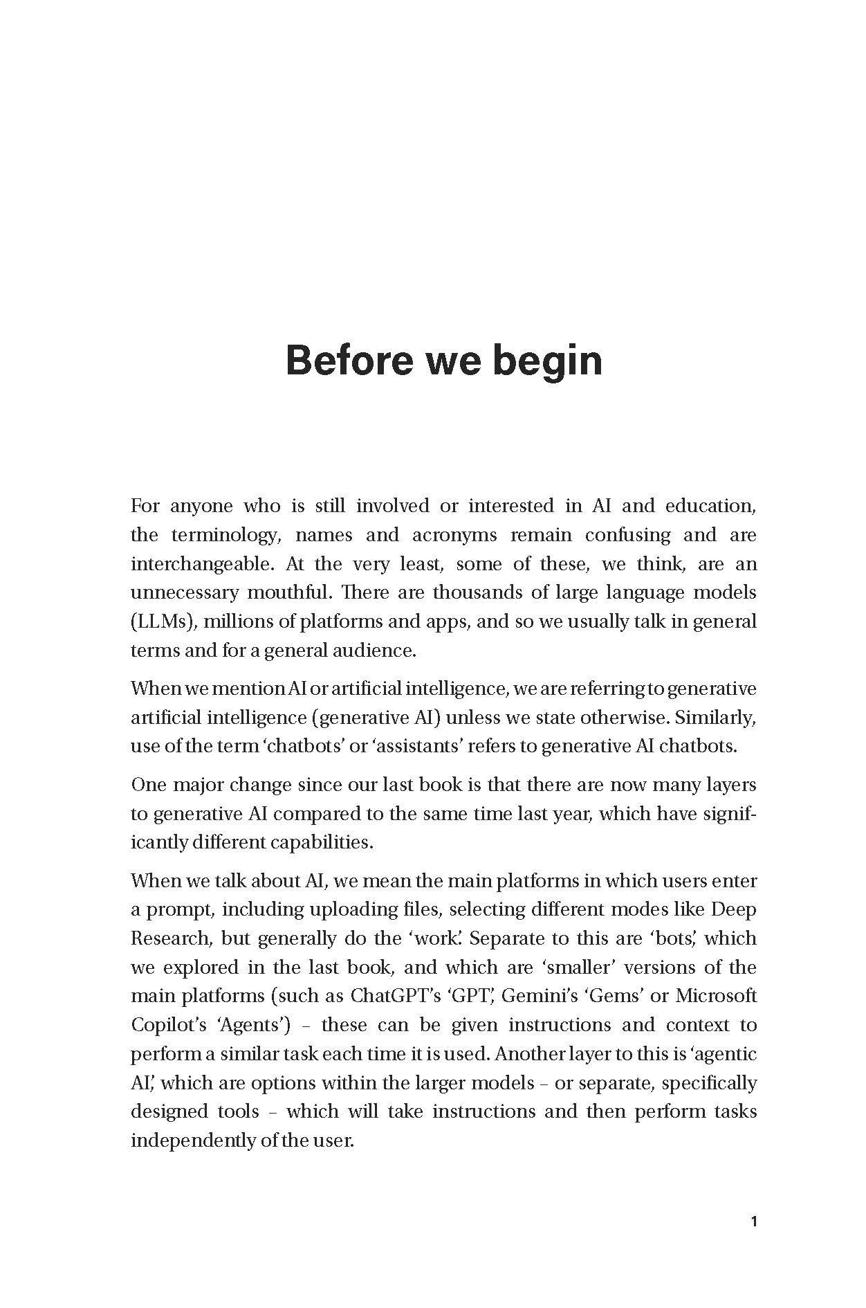 The Next Word: AI & Learners