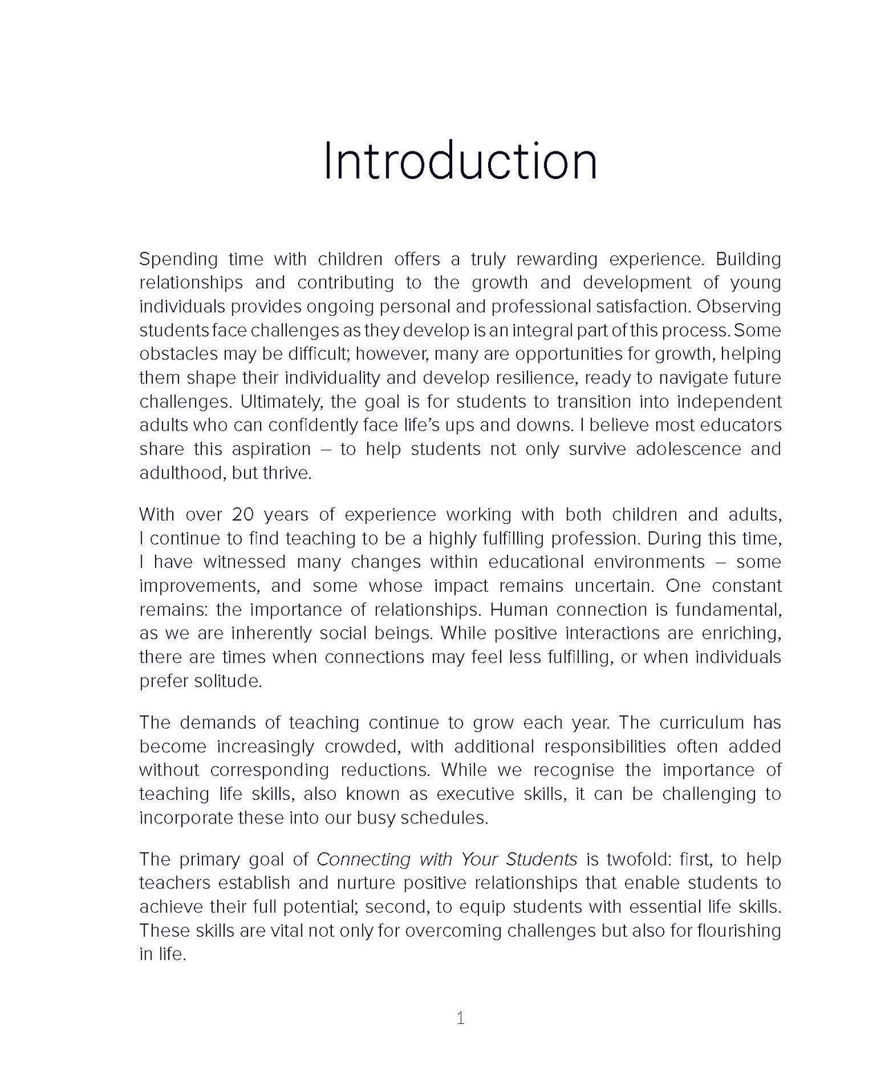 Connecting with Your Students