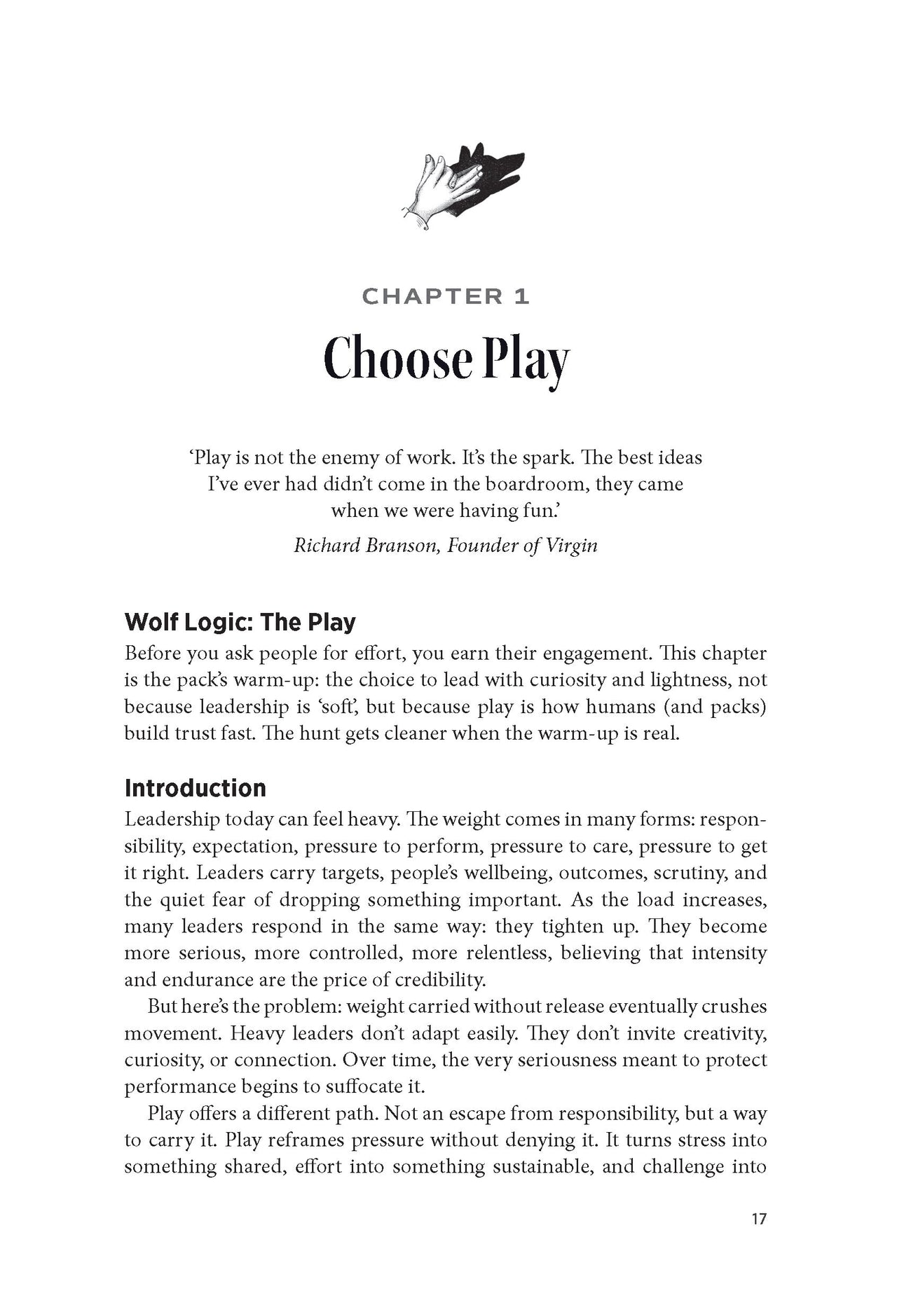 Wolf Logic. Play-Based Leadership.