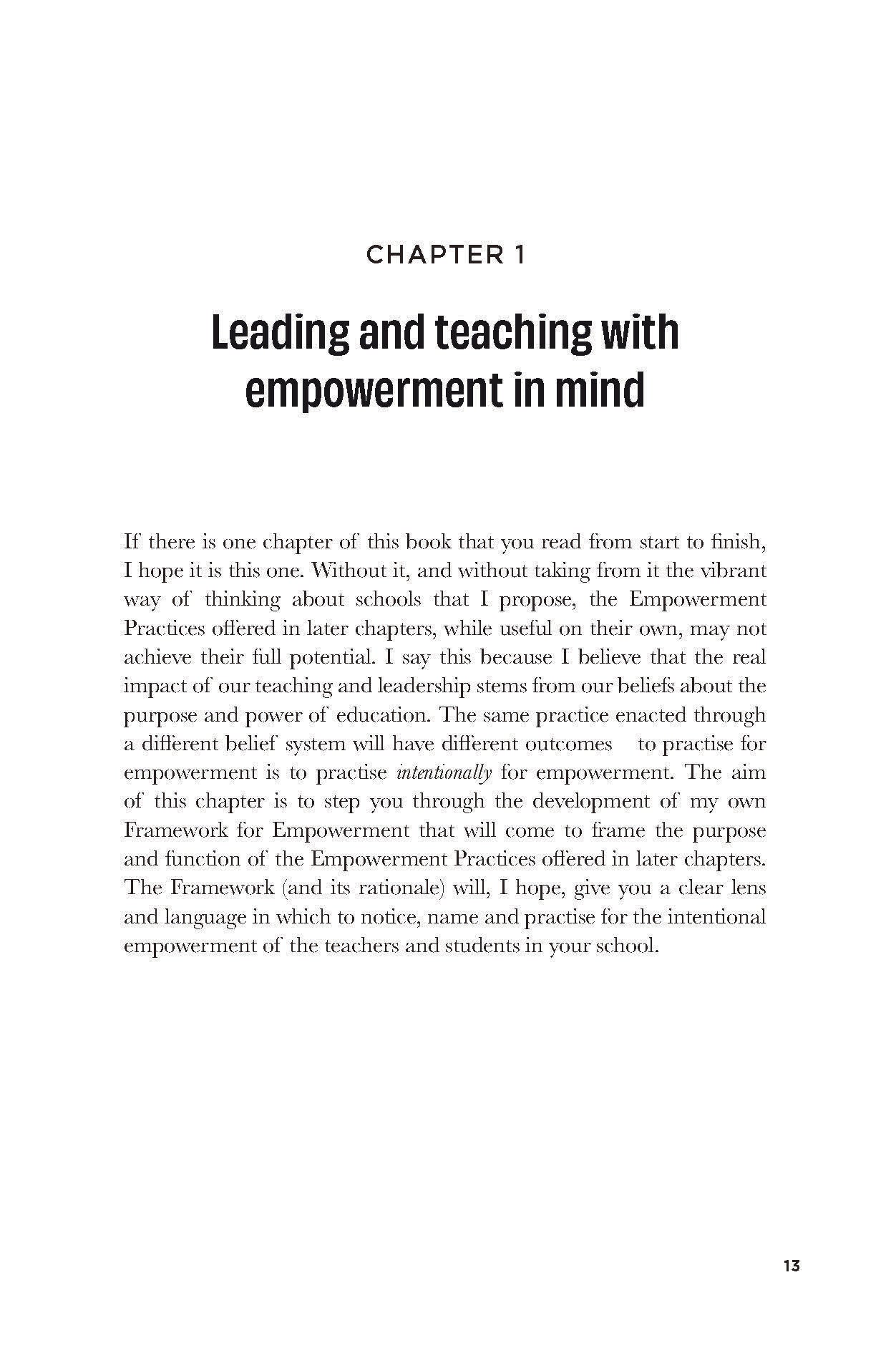 Empowering Schools