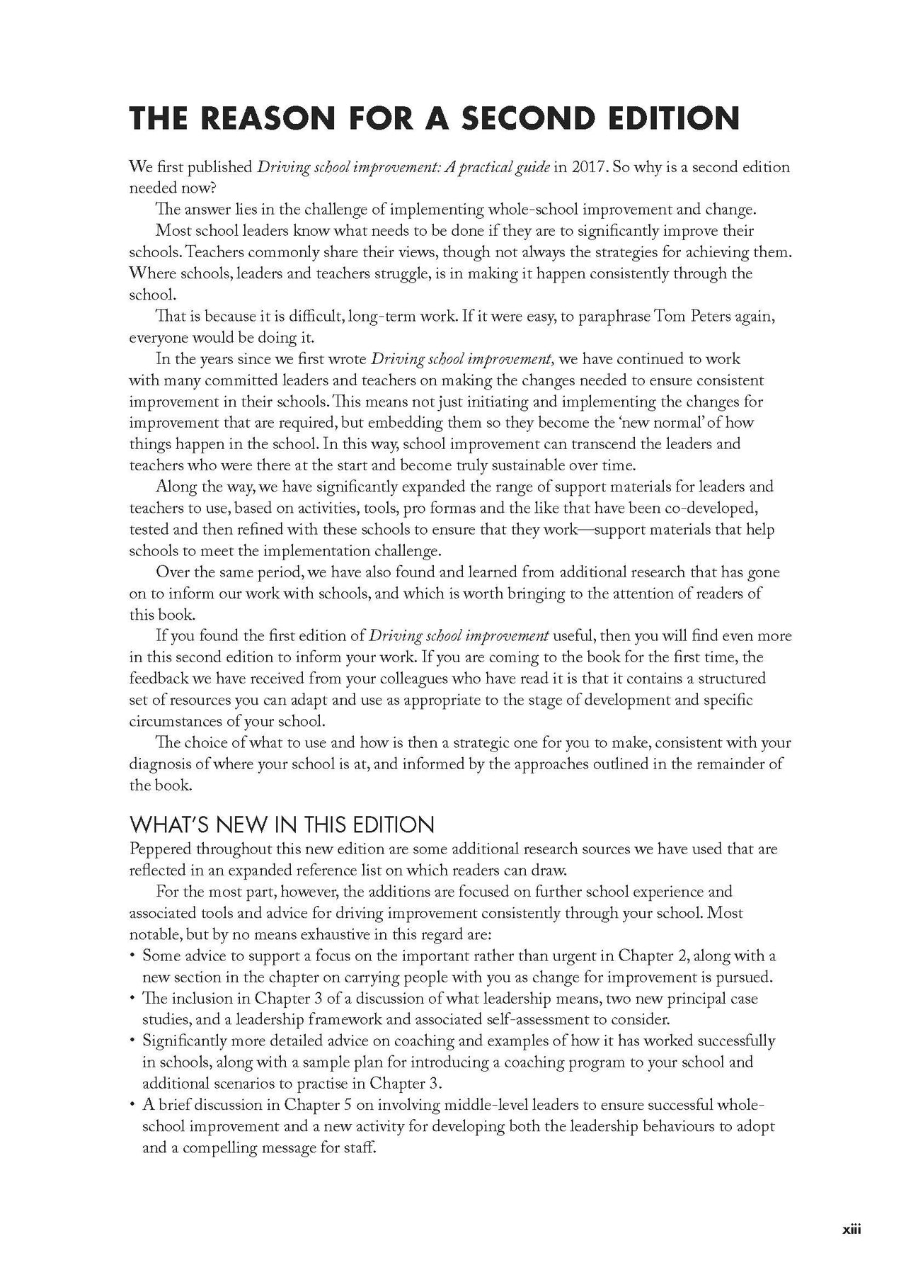 Driving School Improvement