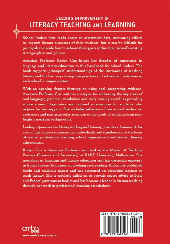 Leading Improvement in Literacy Teaching and Learning