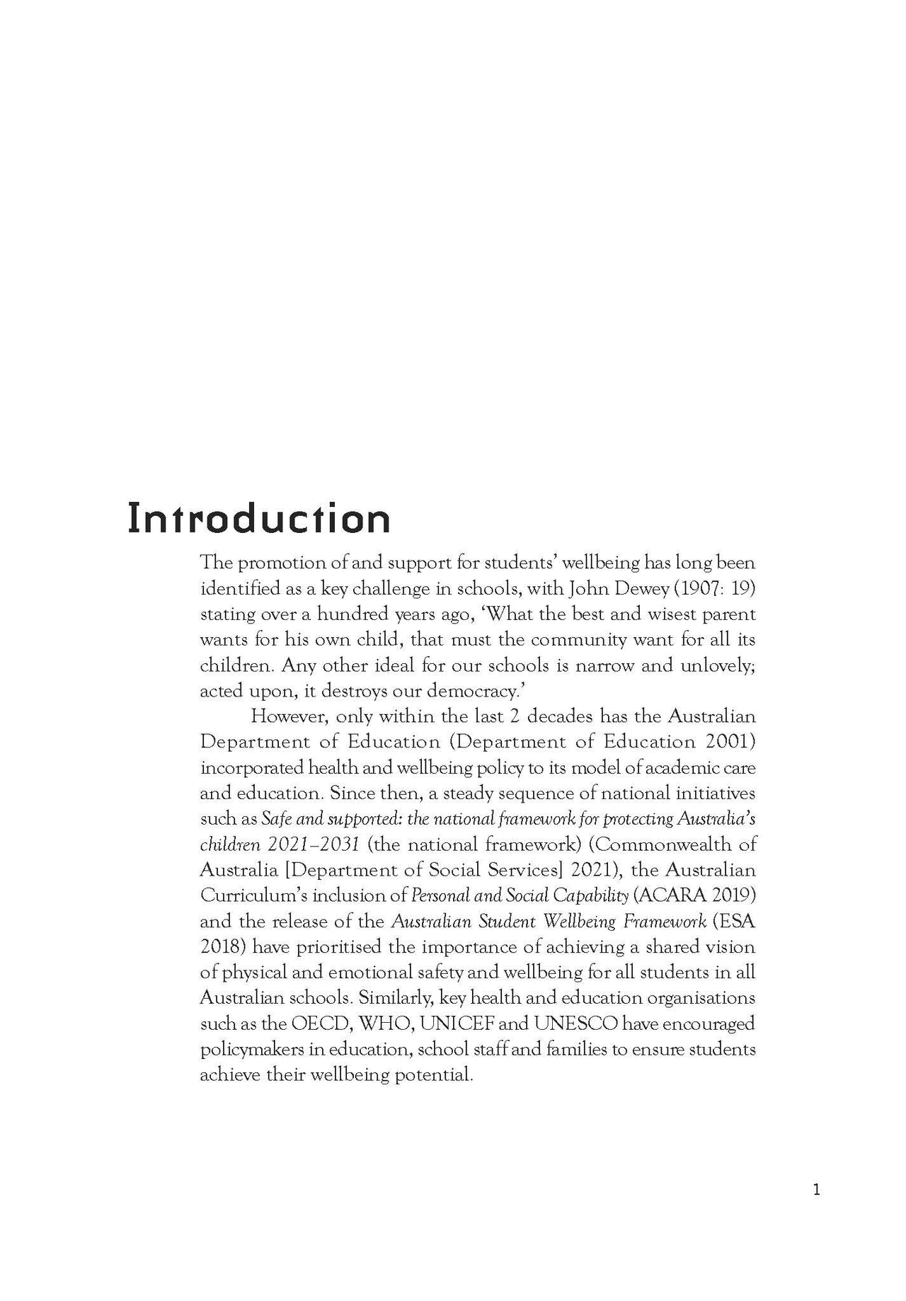 Leading Improvement in School Community Wellbeing