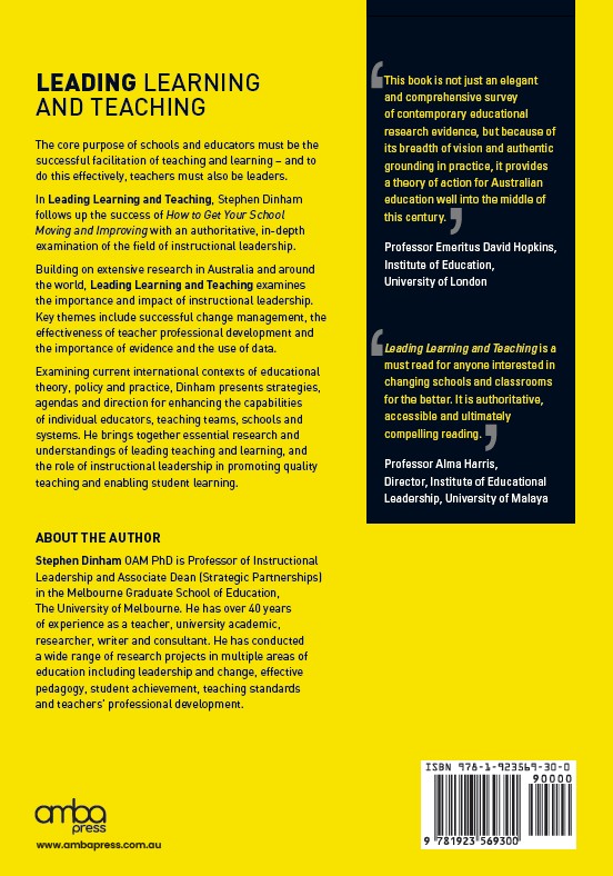 Leading Learning and Teaching