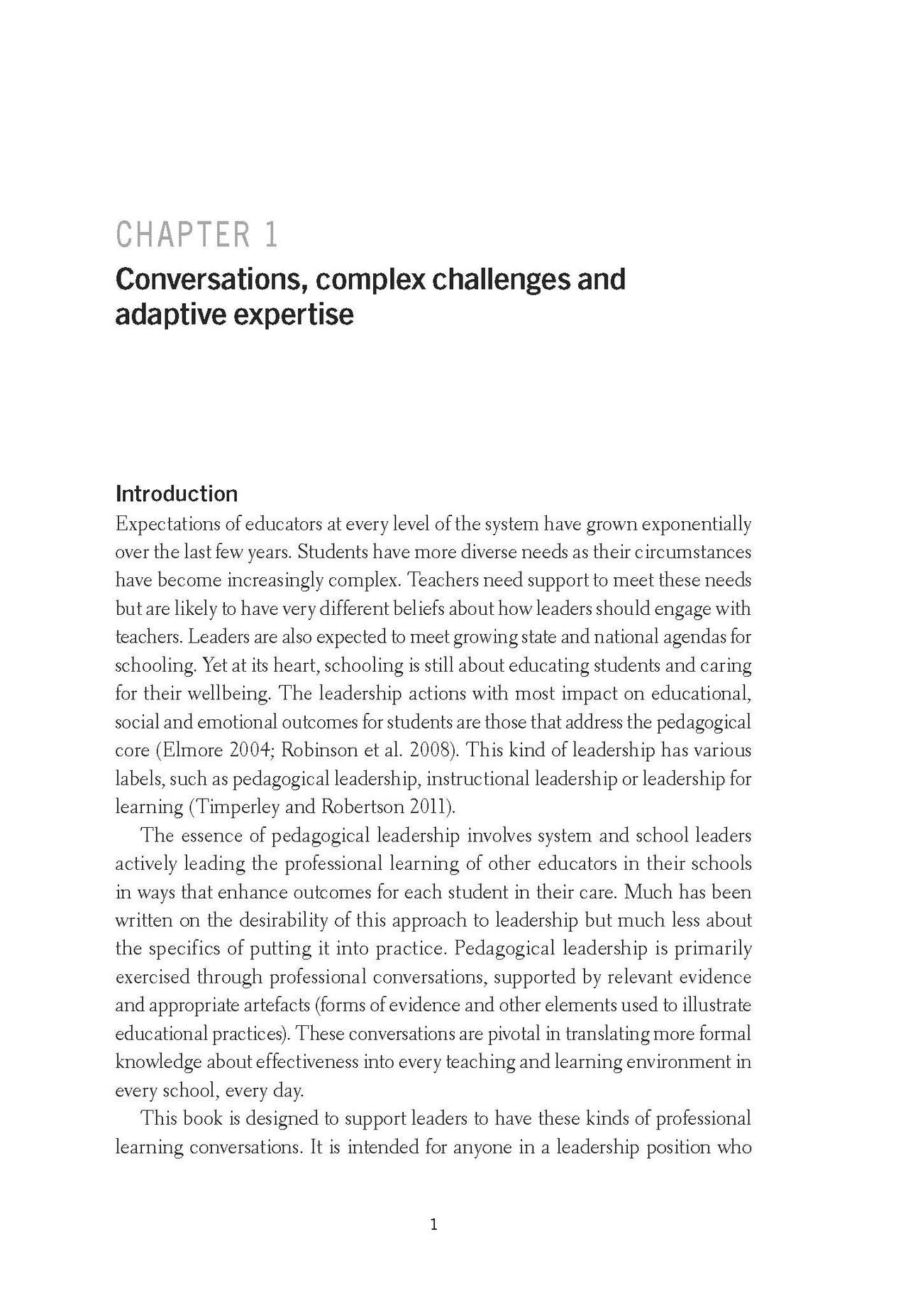 Leading Professional Conversations