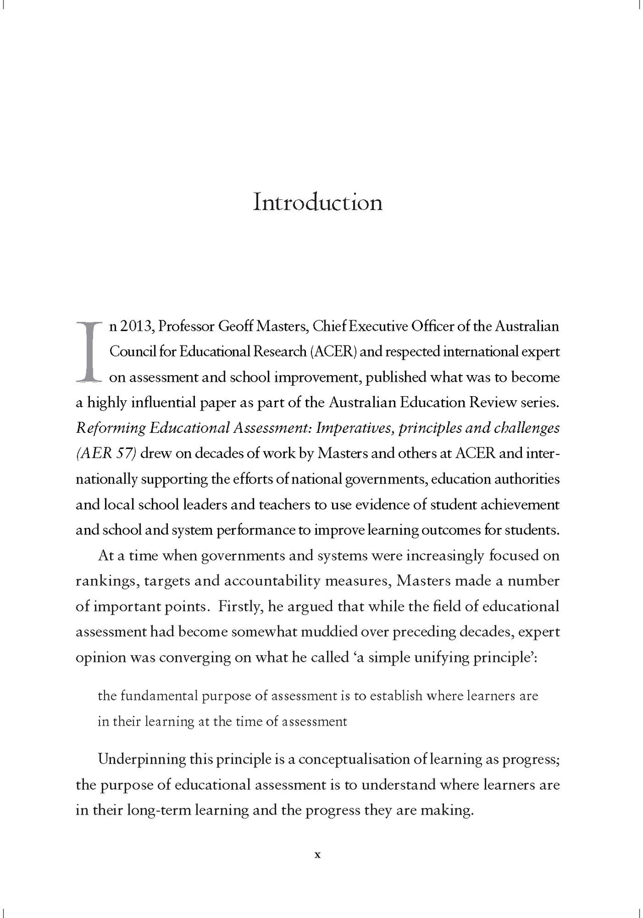 A Commitment to Growth