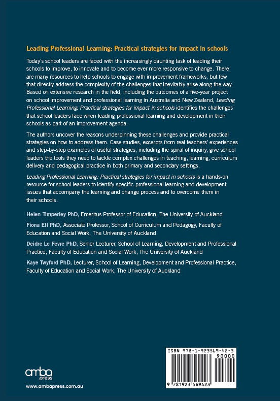 Leading Professional Learning