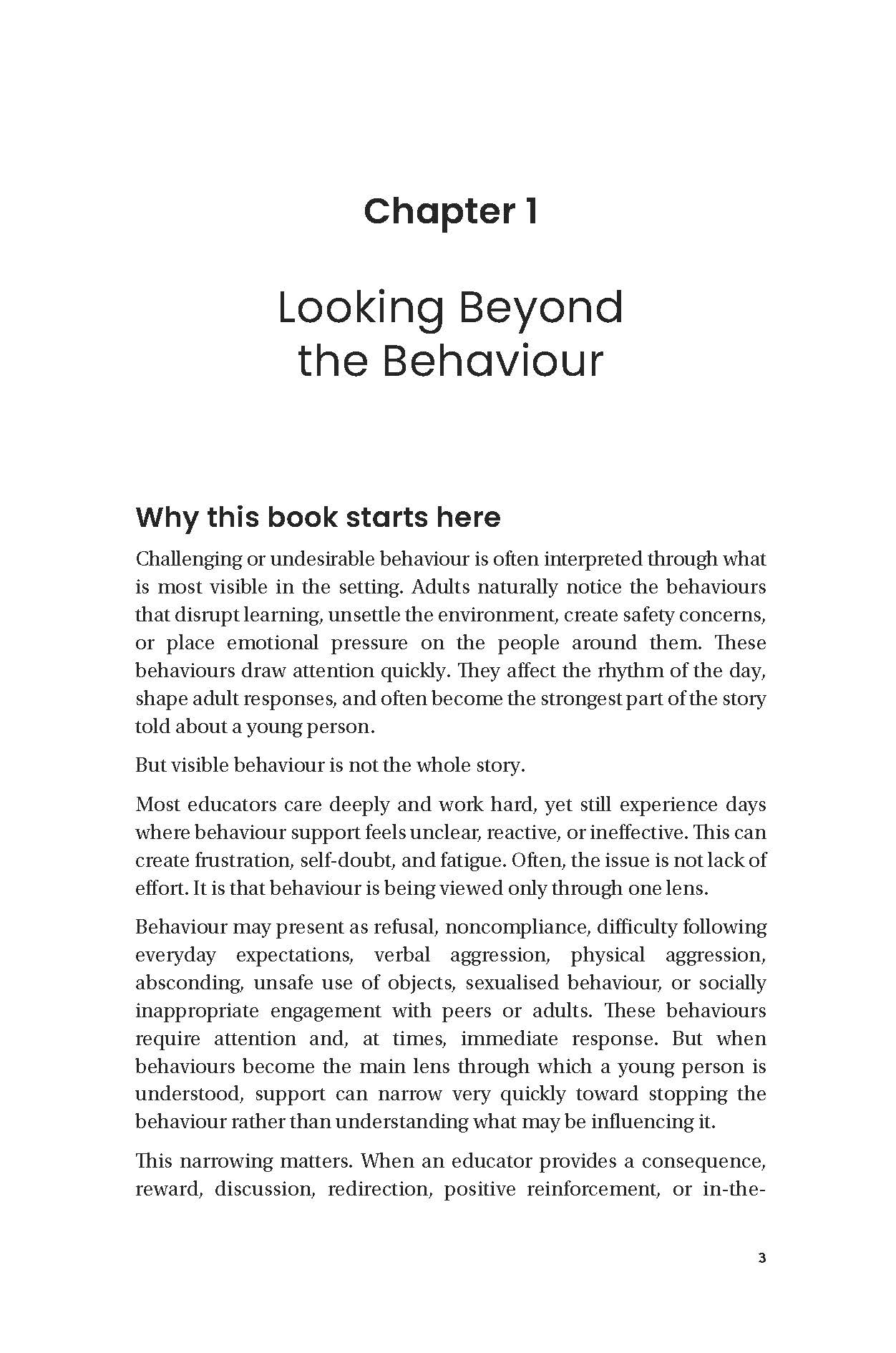 Behaviour Is Not the Whole Story