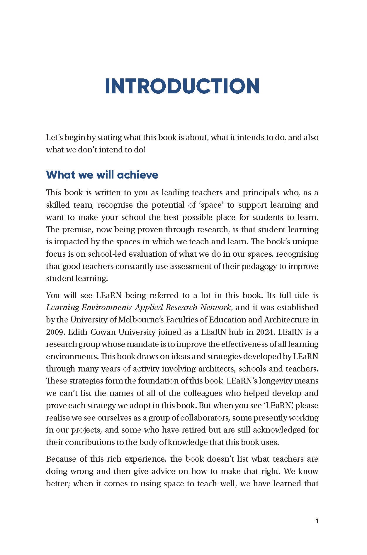Making the Most of Your Learning Environment