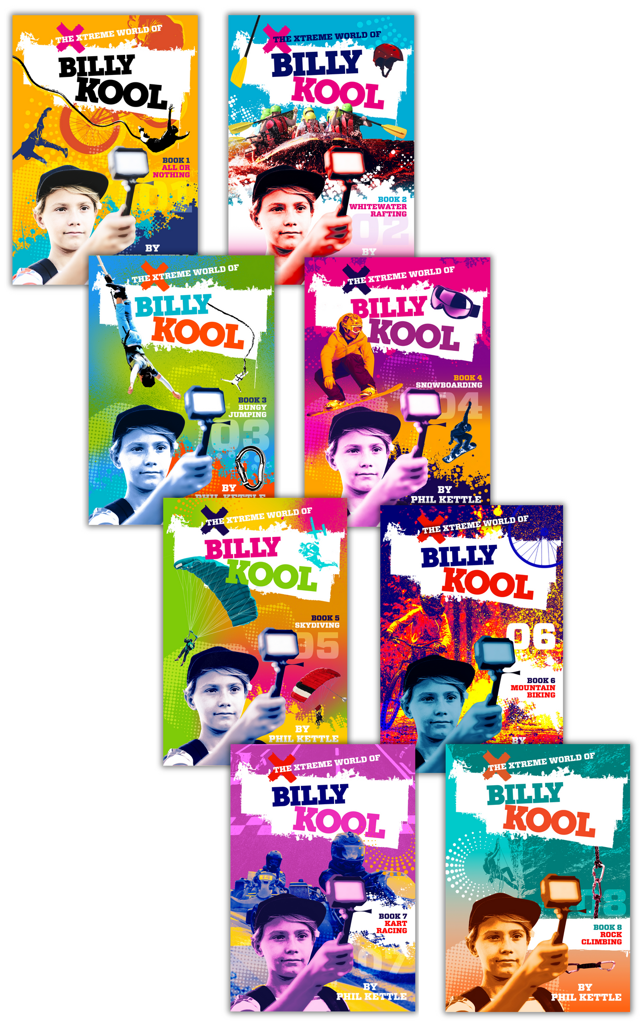 The Xtreme World of Billy Kool – 8 Book Bundle