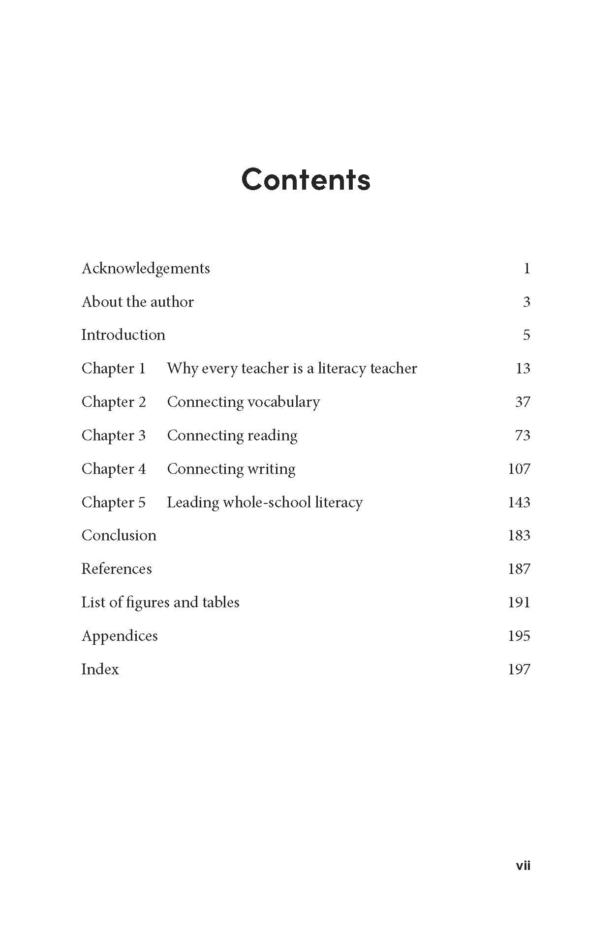 Connecting Whole-School Literacy