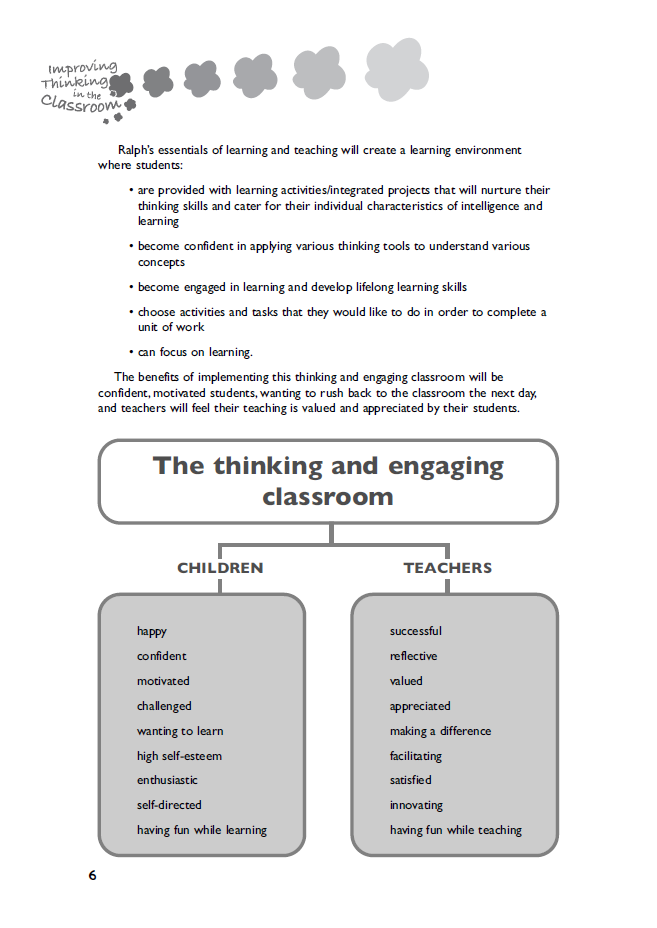 Improving Thinking in the Classroom