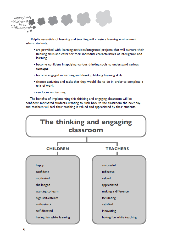 Thinking Classroom Book Improving Thinking in the Classroom – Amba Press