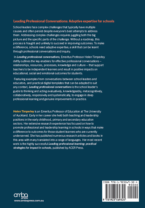 Leading Professional Conversations