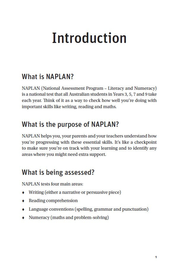 NAPLAN-Skills* Handbook 3