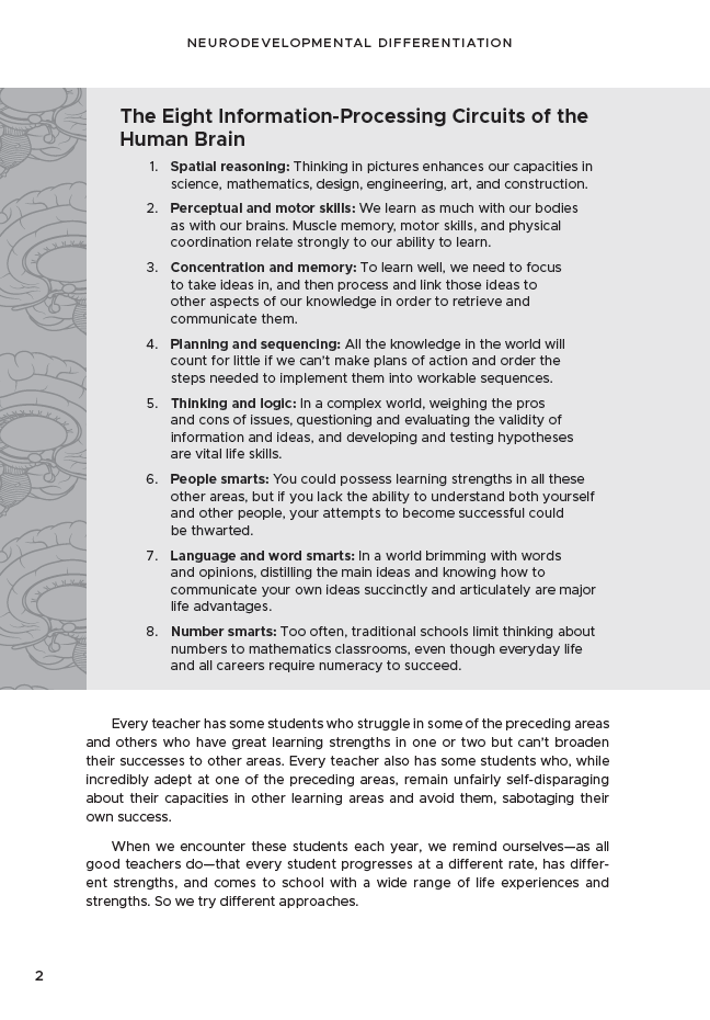 Neurodevelopmental Differentiation