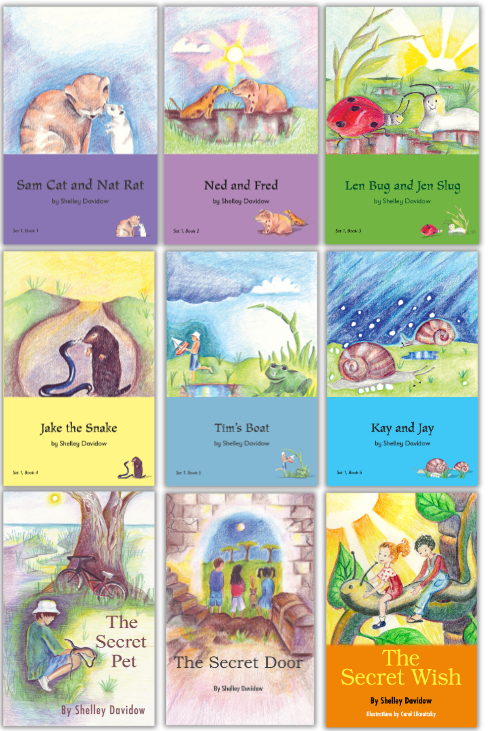 Shelley Davidow 9-book reading bundle